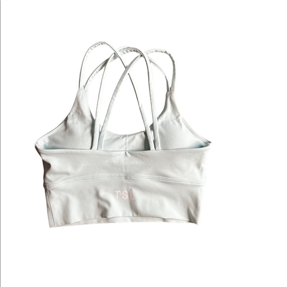 TSL Sports Bra size small light blue